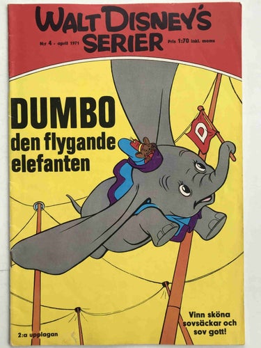Walt Disney´s Serier - 1971:4 FN med bilder