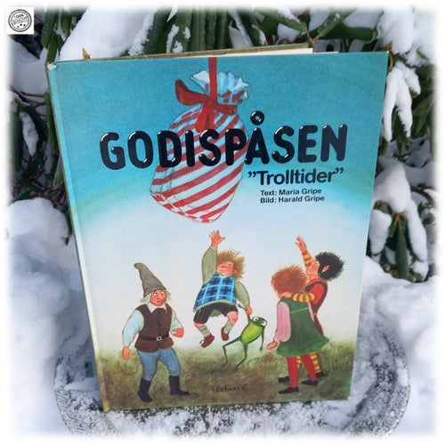 Underbara Godispåsen Trolltider av Maria Gripe 1985 Italy Sällsynt