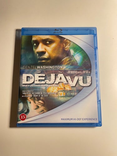 Déjà Vu (2006)- Blu-ray - Nordisk utgåva - Denzel Washington
