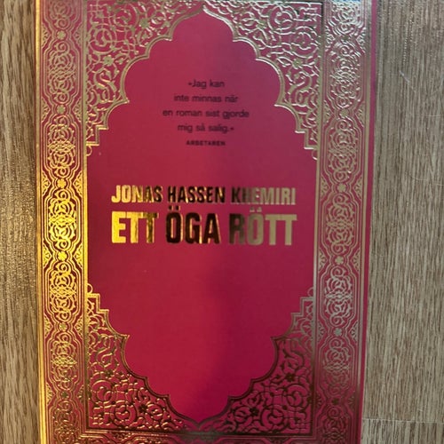 Ett öga rött - Jonas Hassen Khemiri