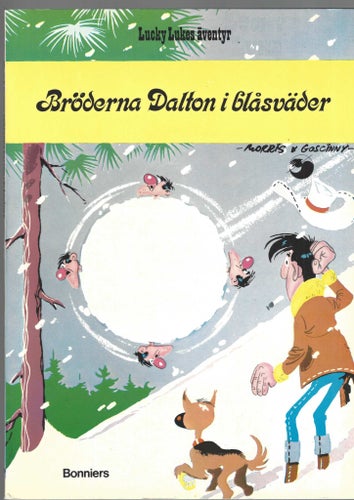 Lucky Luke Dalton i Blåsväder skick vg