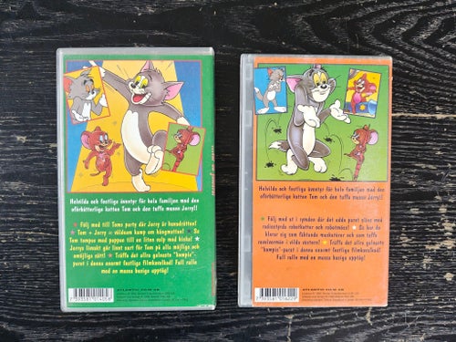 Tom & Jerry - Tar en jamare! och Spinn vidare! (VHS)