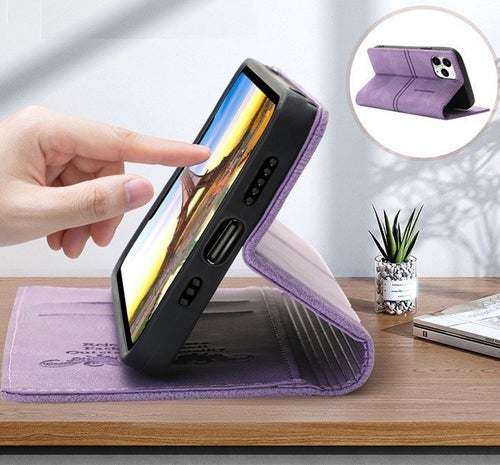 Plånboksfodral för Samsung Galaxy A56 (5G) Lilac Purple-fodral, Fri leverans