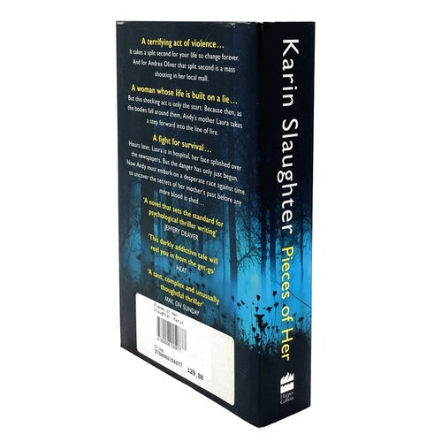 Andrea Oliver del 1: Pieces of Her av Karin Slaughter (oläst pocket)
