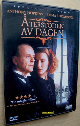 ÅTERSTODEN AV DAGEN (1993) R2/Sv.text