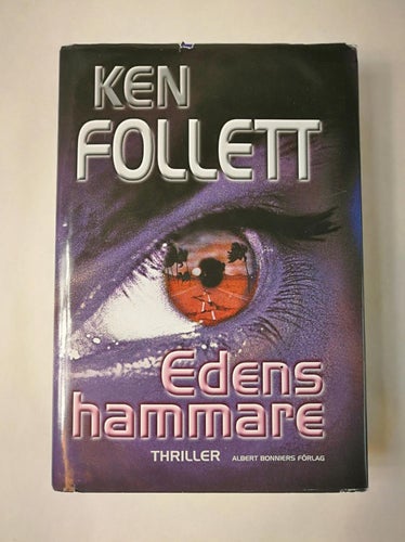 Ken Follett - Edens hammare (Inbunden Kalifornien Seismolog Terrorism)
