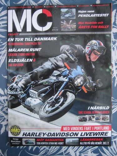 MC Folket  Nr:7-2019 (Husqvarna Svartpilen 701)