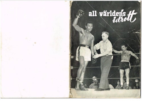 ALL VÄRLDENS IDROTT 1951 januari-februari