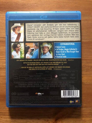 Crazy Heart - Jeff Bridges - UTGÅTT / RARITET (Blu-ray)