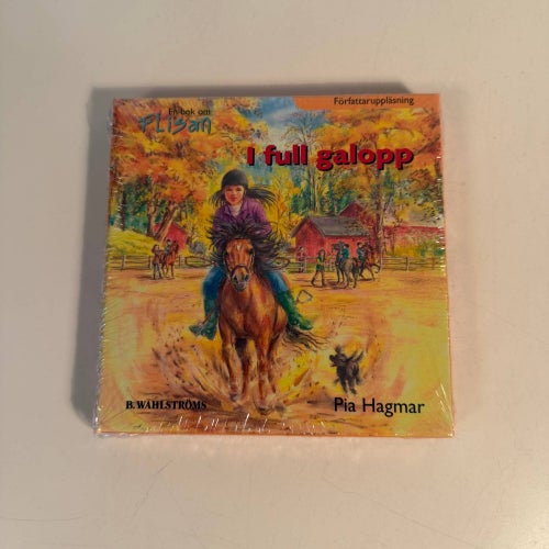 Inplastad Ljudbok på CD - Pia Hagmar - I full Galopp.