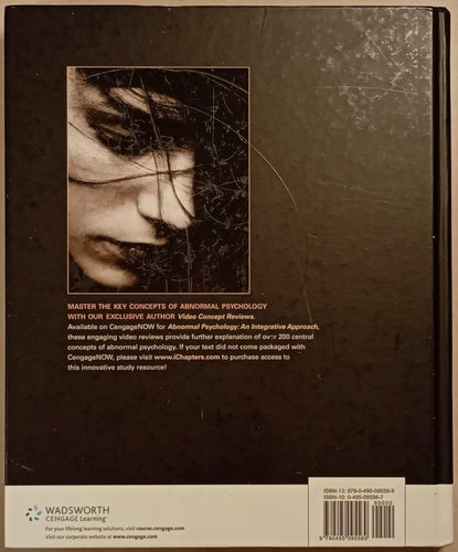 Abnormal Psychology: An Integrative Approach / David H. Barlow, V. Mark Durand