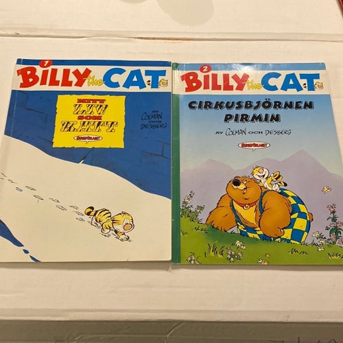 Billy the Cat:Nr 1 &2 av Colman och Desberg, 1991