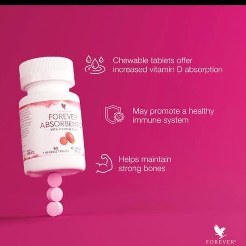 60 tablets (38,7 g) absorbent D Forever brand