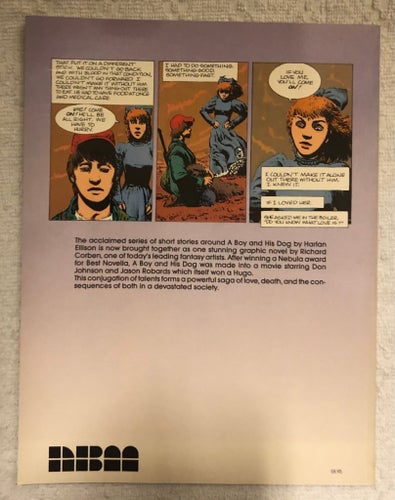 Vic Blood: The Chronicles of a Boy and His Dog GN SC Ellison Corben NBM