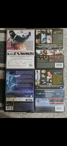 DVD-filmer: Rånare vs. Langare, Ghost in the Shell, 007 Die Another Day, 007