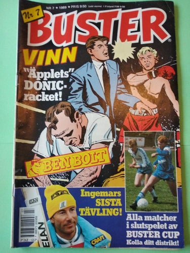 Buster nr 7 från 1989