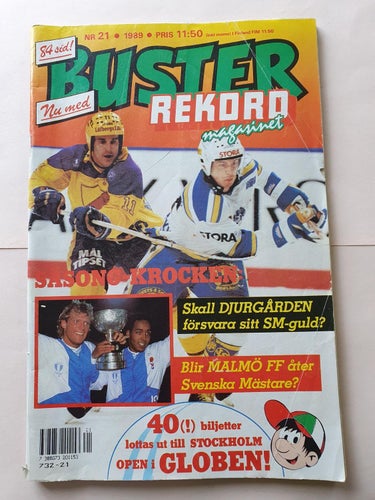 Buster nr 21 från 1989
