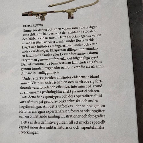 Eldsprutor av McNab, Chris (inb) andra världskrigets vapen