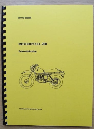 Reservdelskatalog HVA 258