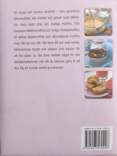 1 smet - 100 Muffins - utifrån 1 grundrecept