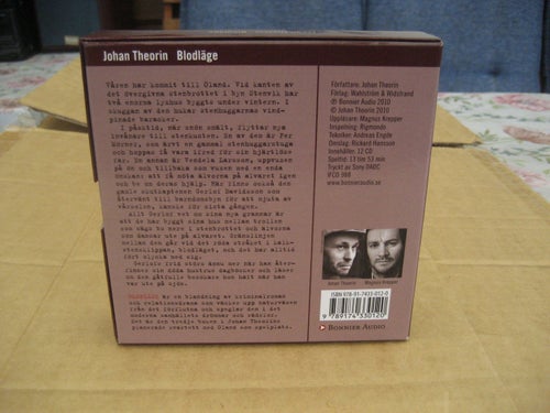 Johan Theorin: Blodläge (12 CD)