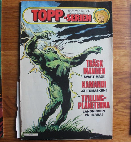 TOPPSERIEN 1977 NR 7