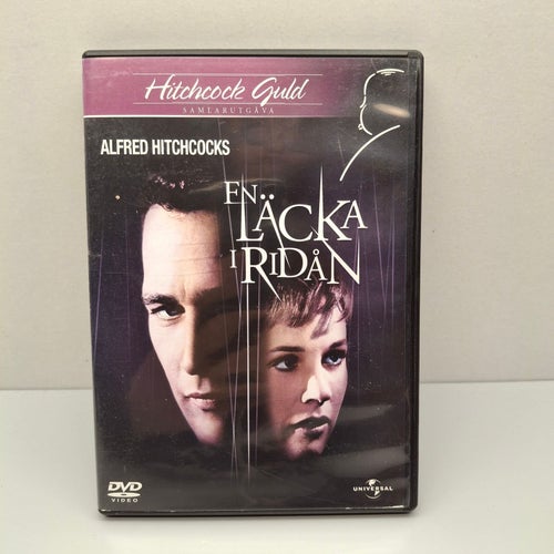 En läcka i ridån - Alfred Hitchcocks Region 2, DVD-Film, Svensk text, Fint skick