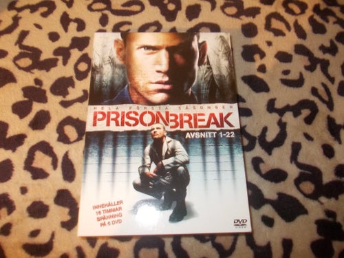 FÖRINTELSEN & PRISON BREAK SÄSONG 1 & 2 DVD
