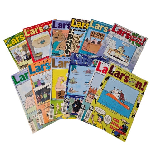 Larson! Serietidningar - 12 st 2004-2005