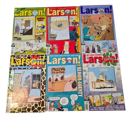 Larson! Serietidningar - 12 st 2004-2005