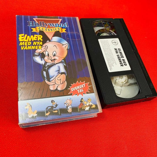 Elmer med nya vänner VHS Svenskt tal (Porky Pig)