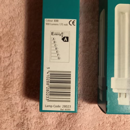 4 stycken Sylvania Lynx DE 13W/830 G24q-1