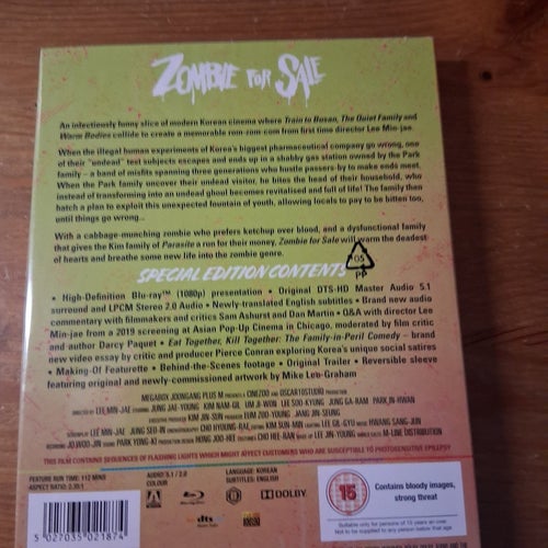 Zombie for sale. Med slip. Special edition. Arrow video. Inplastad Blu-ray!