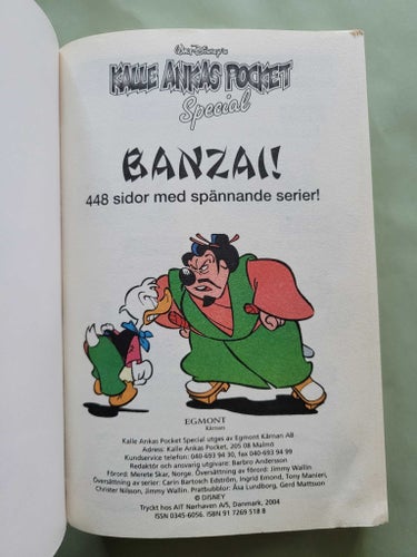 Kalle Ankas pocket special - Banzai
