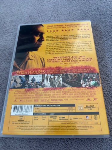 Mandela: Vejen til Frihed (DVD)
