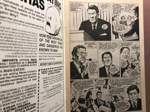 Reagan's Raiders Comics