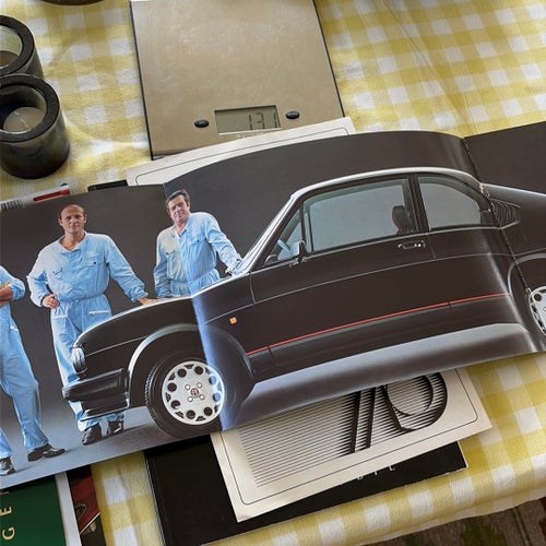 ALFASUD TI Alfa Romeo 13 sidor på Tyska