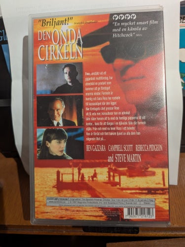 Den onda cirkeln (VHS, hyrfilm)