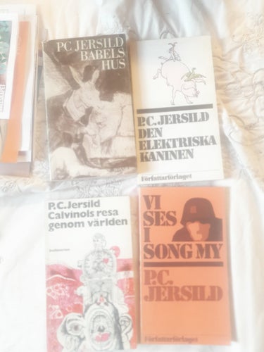 PC Jersild bokpaket:Den Elektriska Kaninen, Babels Hus,Vi Ses i Song My & Calvin