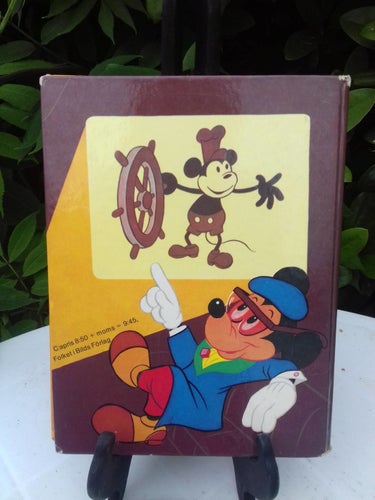 Walt Disney Musse Piggs Jubel Partaj tryckt 1970 VIntage Folket i bilds förlag