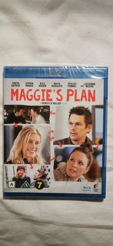 Bluray-film: Maggie's Plan (Ethan Hawke, Julianne Moore) (NY, INPLASTAD!)