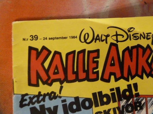 KALLE ANKA, NR 39 - 1984, TIDNING