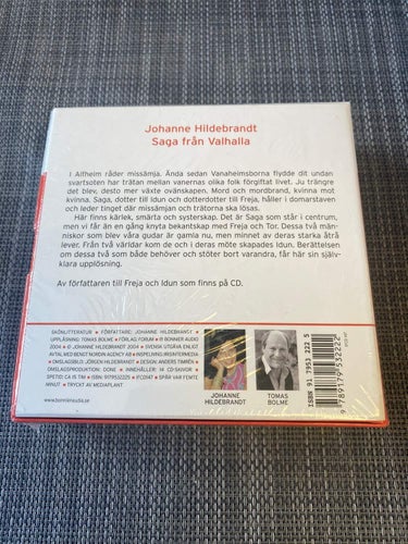 Johanne Hildebrandt - Saga från Valhalla - Ljudbok på CD NY