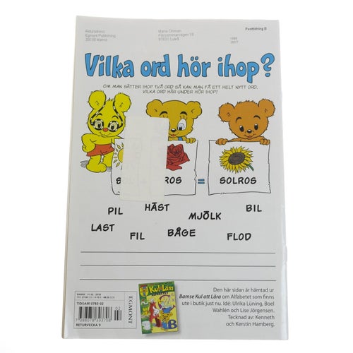Bamse - 2018 - NR 2 - Sorkstickan