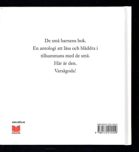 De små barnens bok - Antologi sammanställd av Siv Widerberg