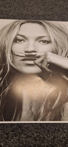 Affisch med Kate Moss Storlek 30x40 CM