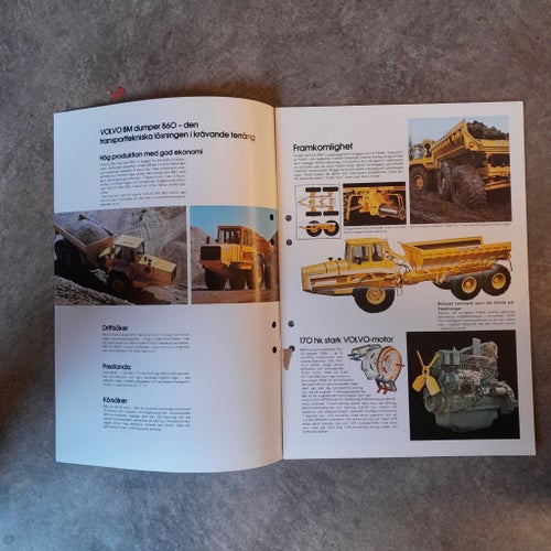 Volvo BM 860 Broschyr