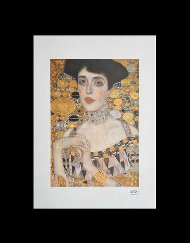 Gustav Klimt litografi - Signerad och numrerad