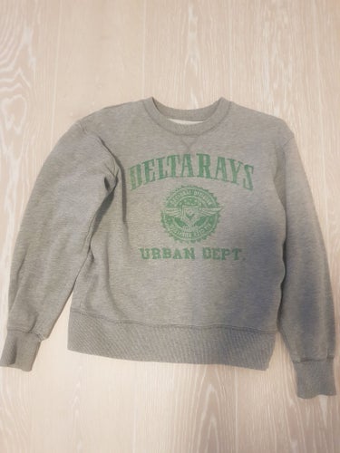 H&M grå sweatshirt, storlek M, 11_12år