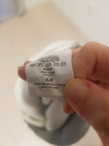 H&M grå sweatshirt, storlek M, 11_12år